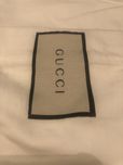 Bawełniany pokrowiec na ubrania domu mody Gucci
