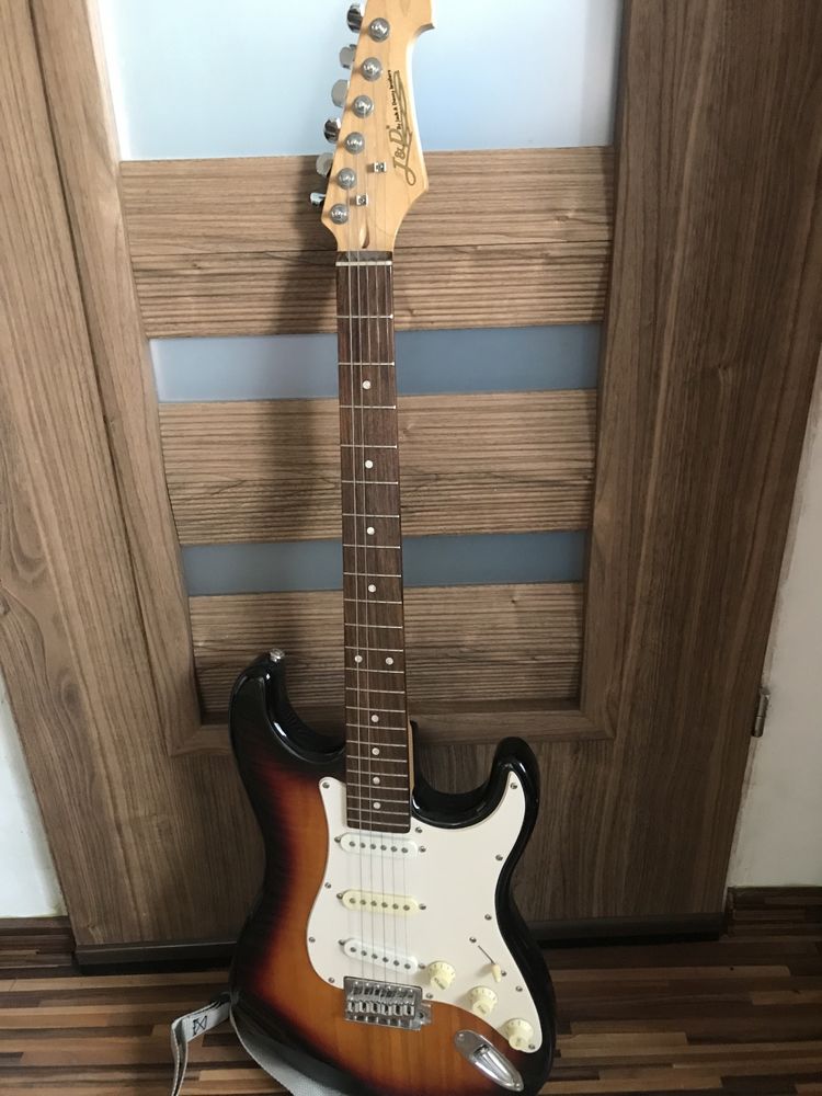 gitara elektryczna j&d brothers yail 2065 zestaw wzmacniacz clifton