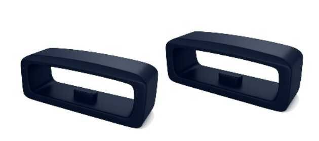 5x Szlufka Do SMARTWATCH Garmin Samsung 22 mm Granatowa z wybojem