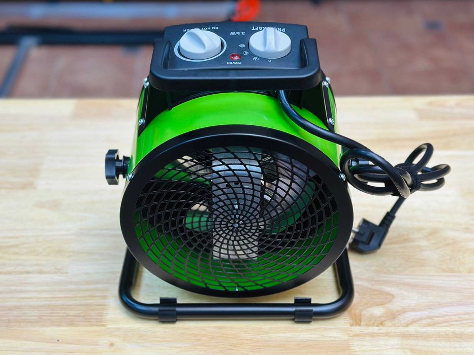 Керамічний Тепловентилятор Procraft |Швидкий нагрів 3 режими, Гарантія