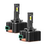 Kit 2 Lampadas LED 6000K D1S (substitui o xenon)