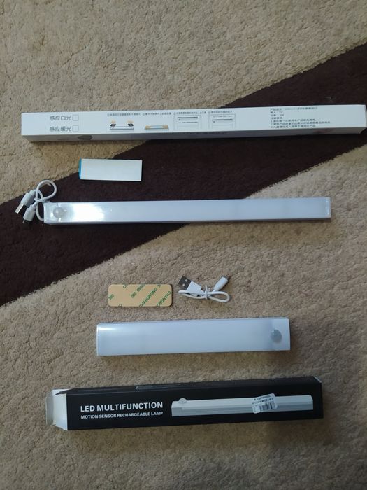 LED светильник USB +датчик движения.