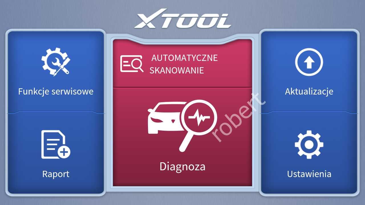 Interfejs Tester A30 A30M Anyscan XTOOL Android IOS j.Polski Etui