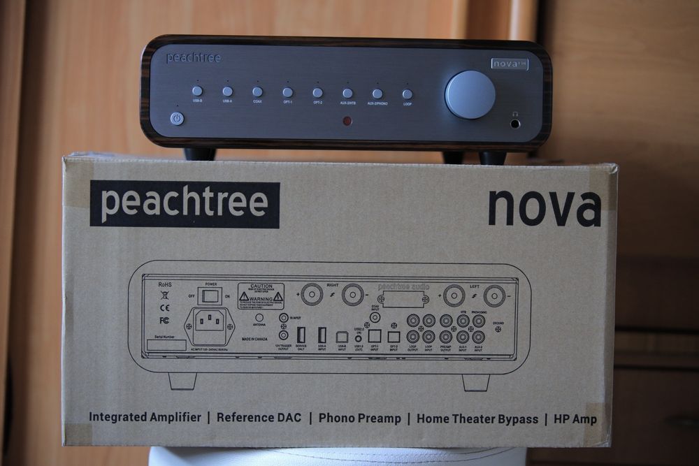 ̶6̶0̶0̶0̶ Black Friday Wzmacniacz Peachtree Nova 150 V2 klasa wejścio