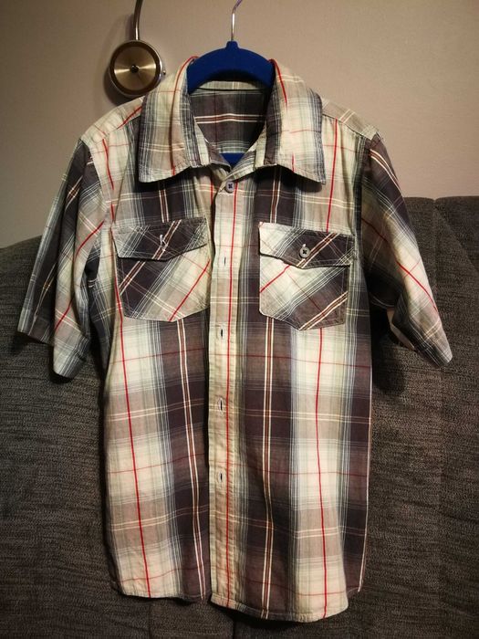 Koszula w kratę 9 - 12 lat