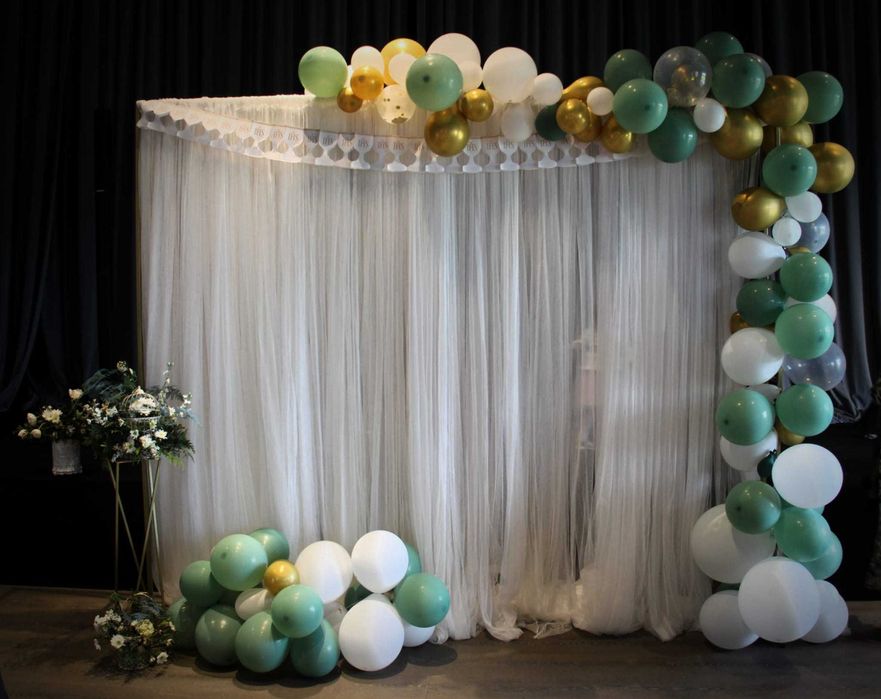 Ścianka weselna, tło za Parą Młodą lub do zdjeć Warszawa i okolice