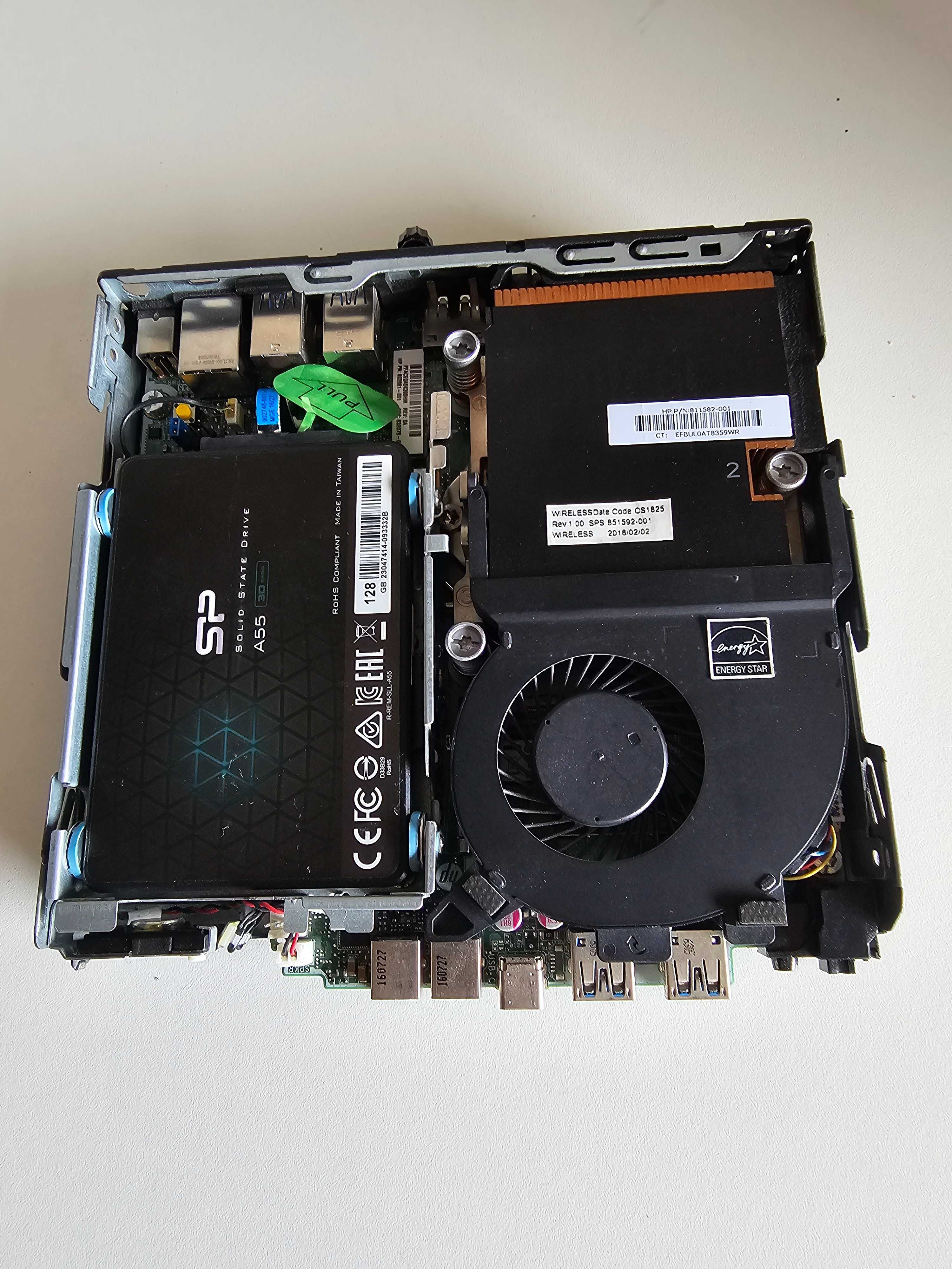 HP EliteDesk 800 G2 mini i5-6500 8/128GB Windows 10 Pro zasilacz