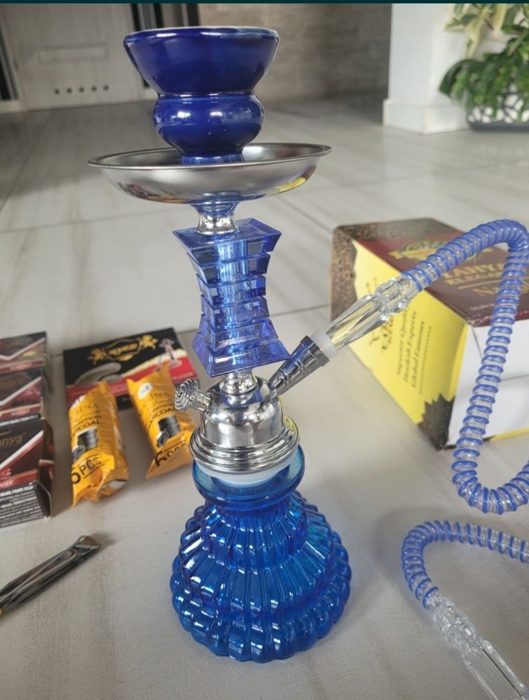Zestaw Shisha Szisza Nargile fajka wodna dodatki Nowa!!!