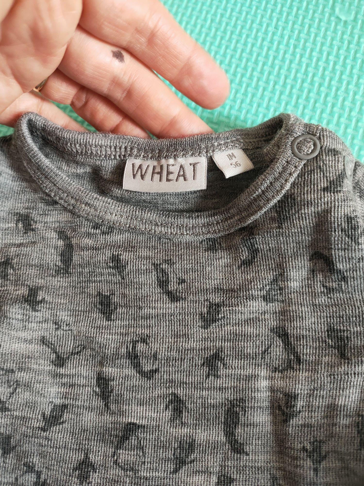 Body 100% merino rozmiar 56 WHEAT