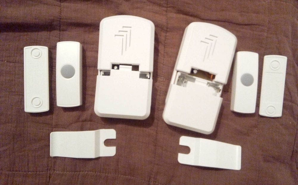 2 zdalne, bezprzewodowe dzwonki do drzwi Byron