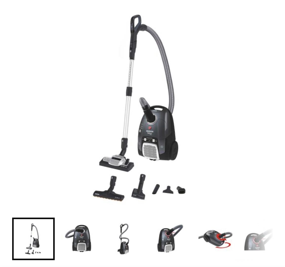 Odkurzacz Hoover Telios Extra TX48ALG 011 700W Mini turboszczotka