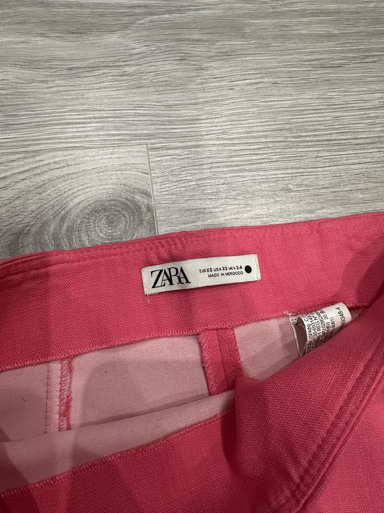 Спідниця з льону ZARA