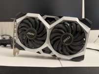 MSI GTX 1660 TI super stan karta graficzna