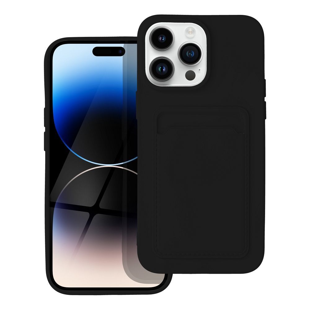 Futerał CARD CASE do IPHONE 14 Pro Max czarny