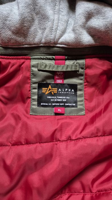 Kurtka org.alpha industries Roz.xl