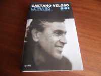 "Letra Só" de Caetano Veloso - 1ª Edição de 2003