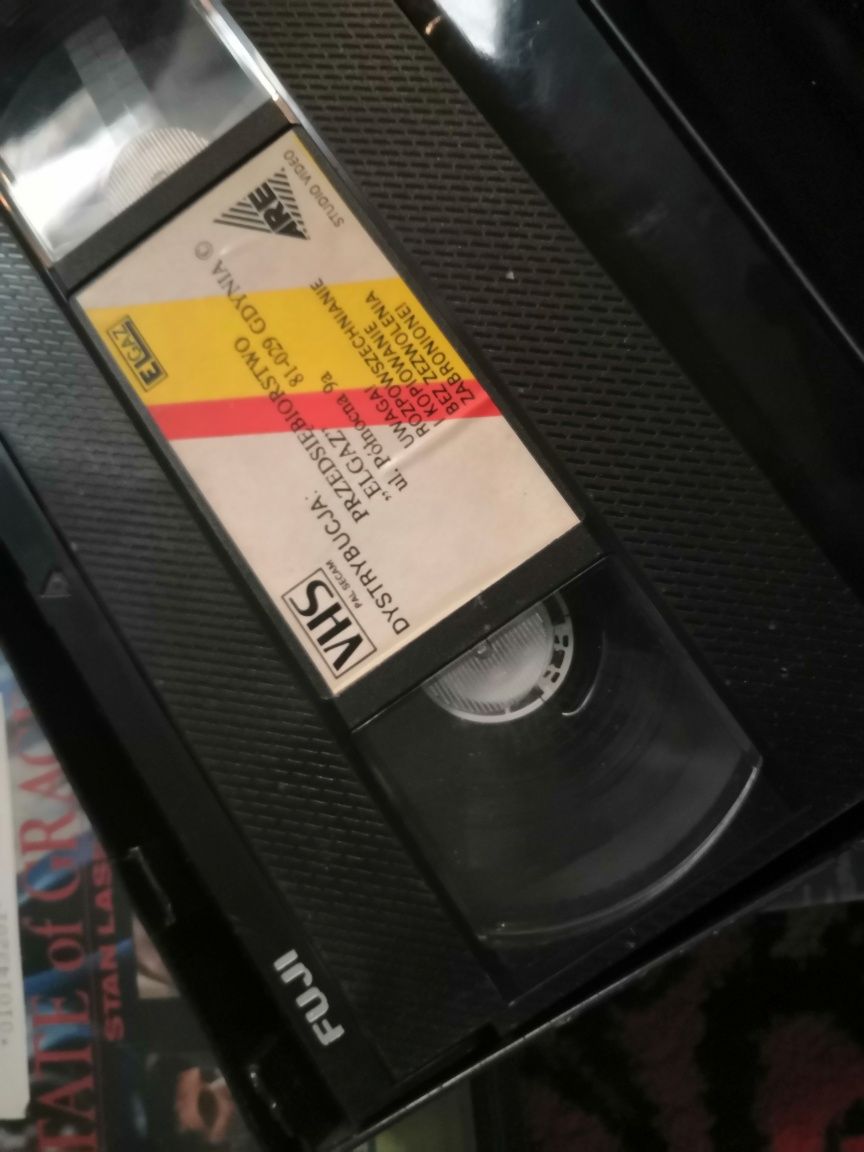 Zestaw 7 x VHS kasety