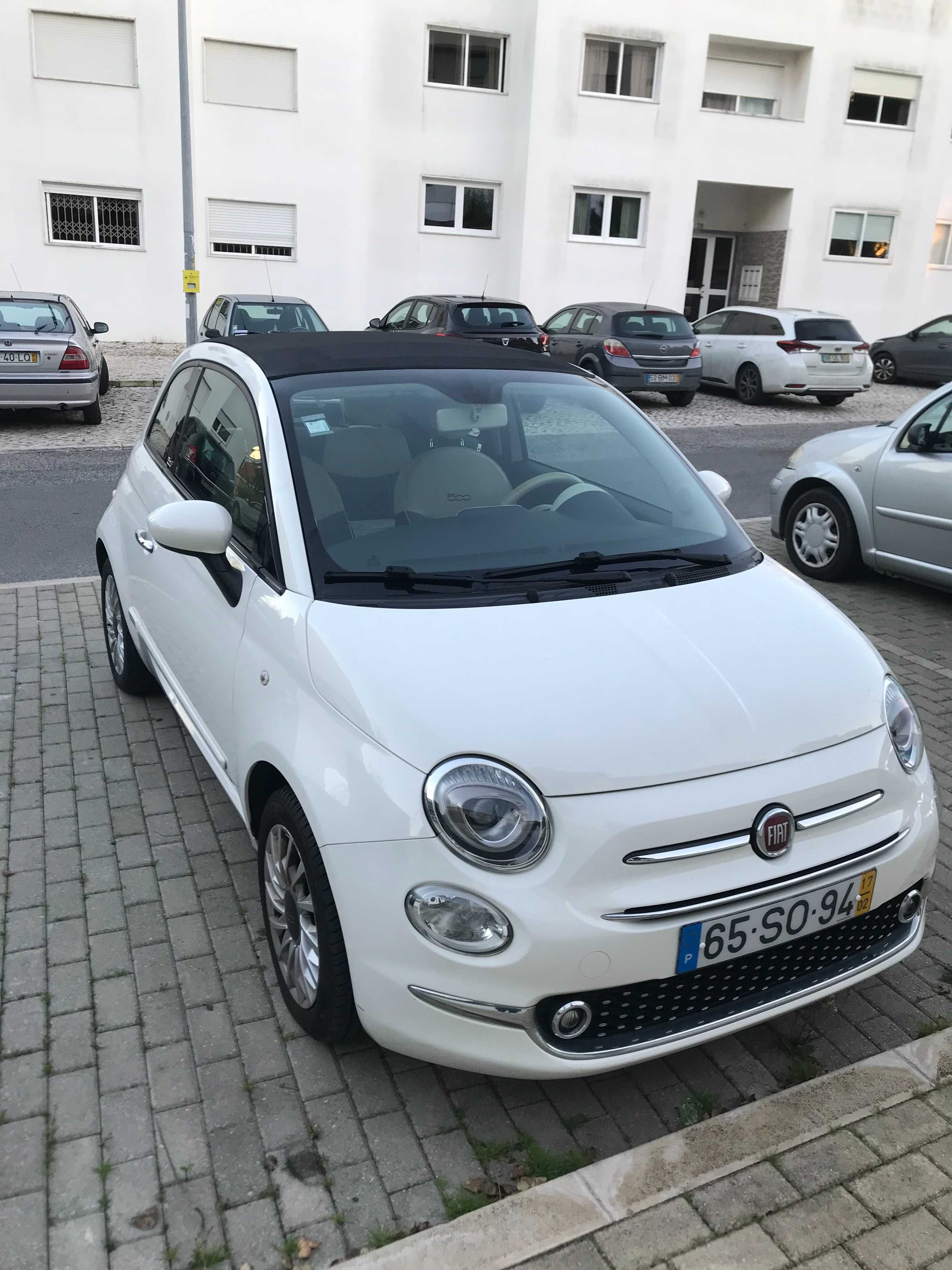 Fiat 500C 1.2 Lounge - 2017 e 59.000 km