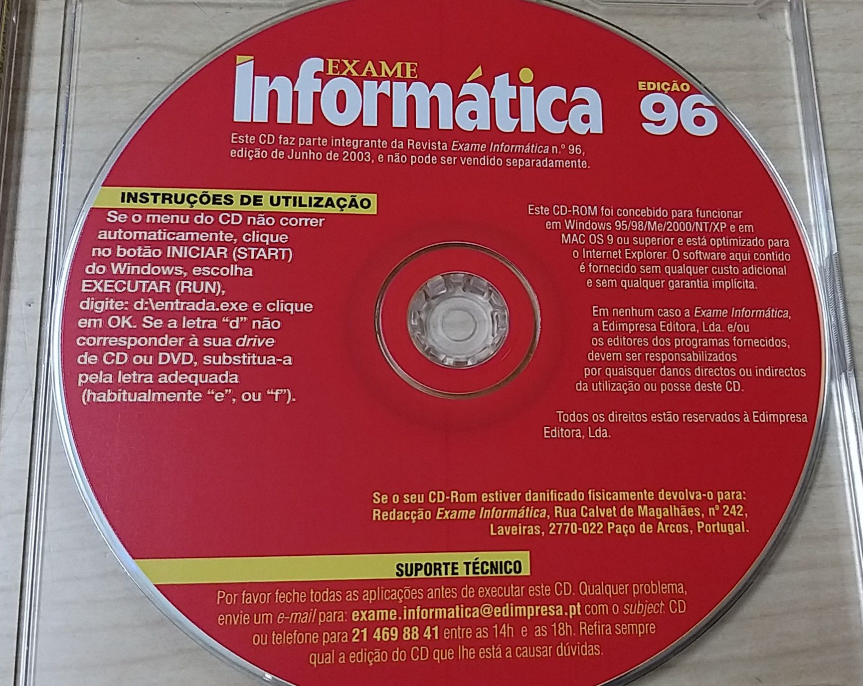 Exame Informática 96.