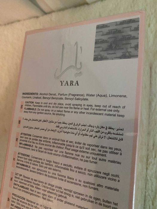 Perfume Yara Pink by Lattafa - Novo e Original