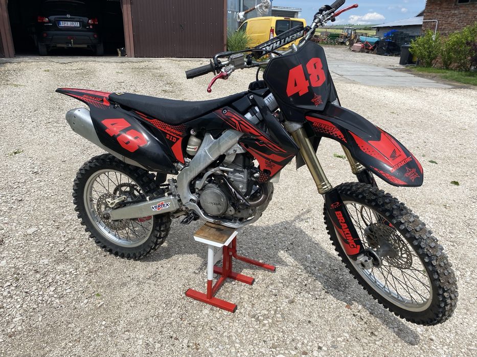 Honda crf 250 wtrysk, po remoncie