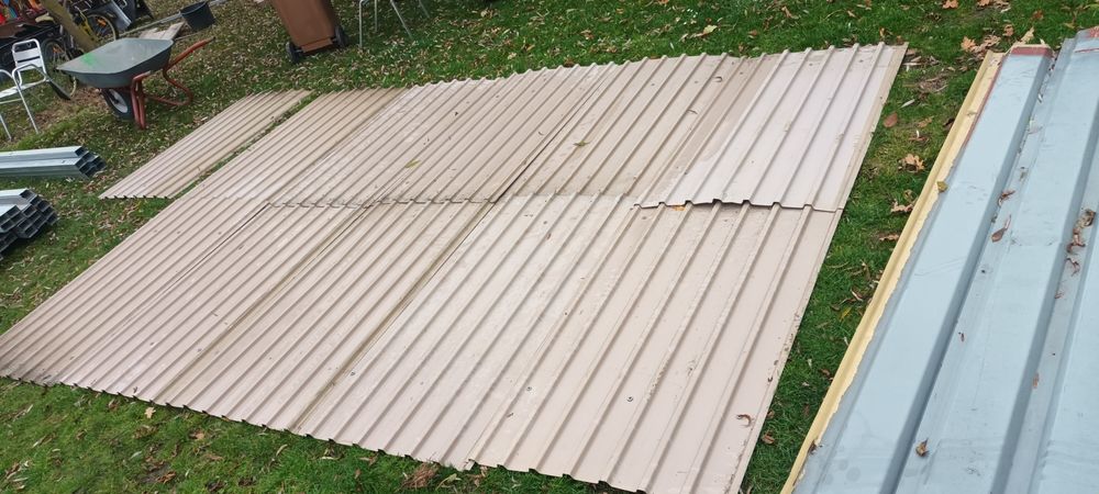 Blacha trapezowa używana 4x3m