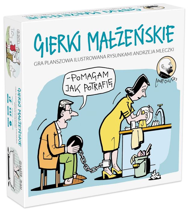 Gierki Małżeńskie gra planszowa. Nowa (folia). Odbiór osob. W-wa