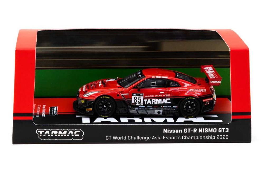 Tarmac Works Nissan GT-R NISMO GT3 Asia Esports 2020 1:64