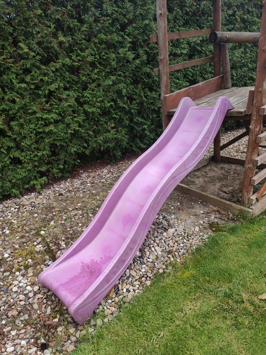 Zjeżdżalnia ogrodowa dziecięca plac zabaw 2m długość