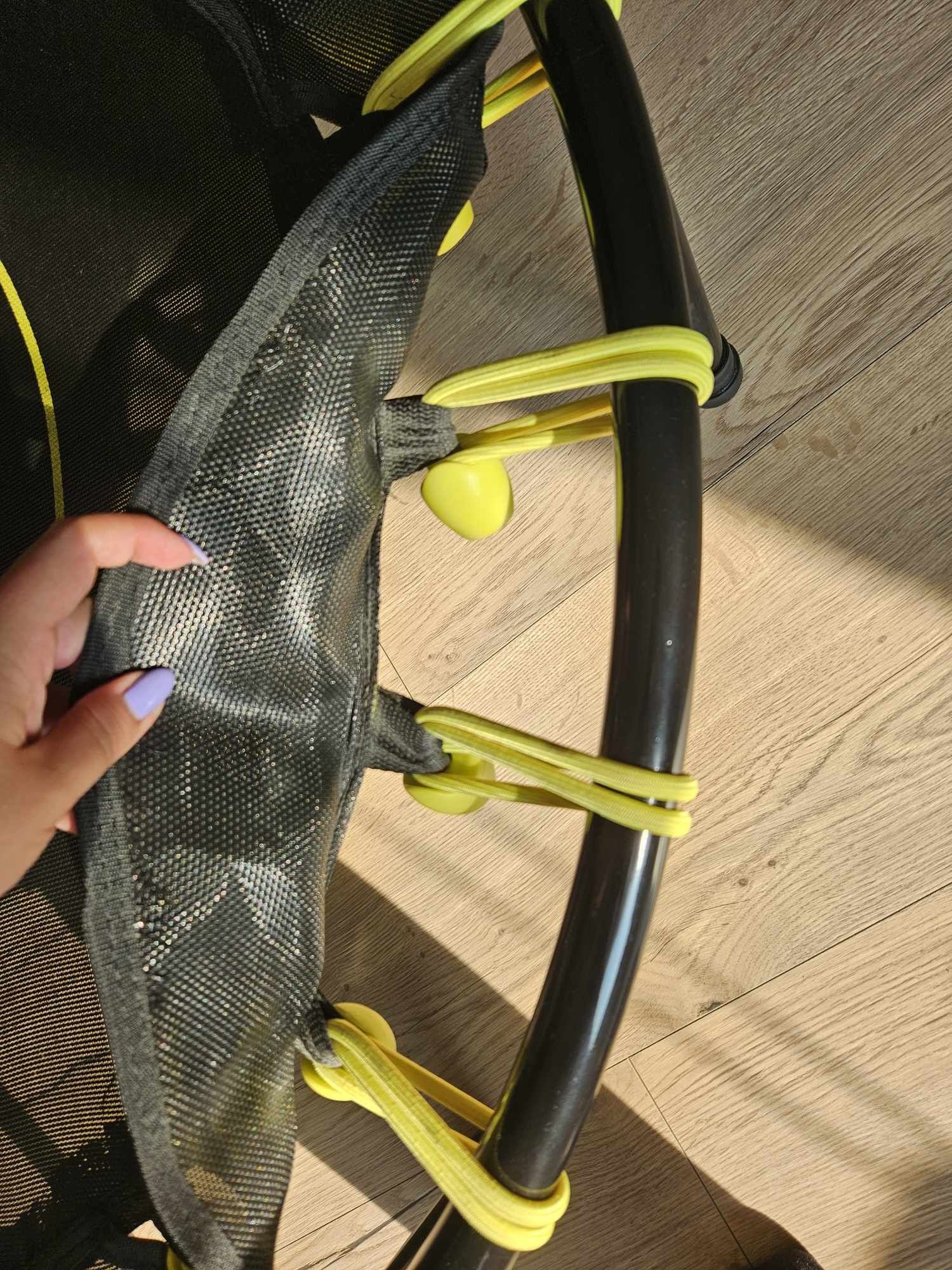 Trampolina fitness Domyos FIT TRAMPO500 z drążkiem