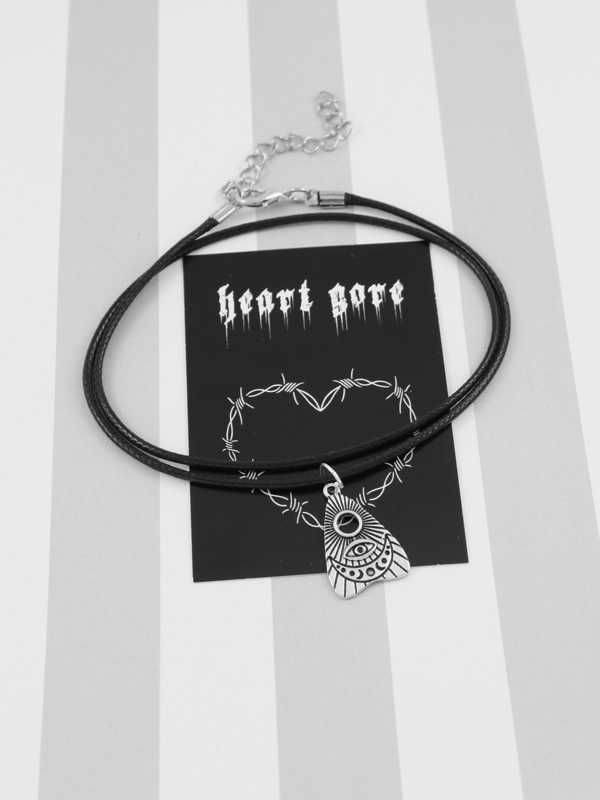 Heart Gore wisiorek OUIJA alternative soft grunge aesthetic witch HG07