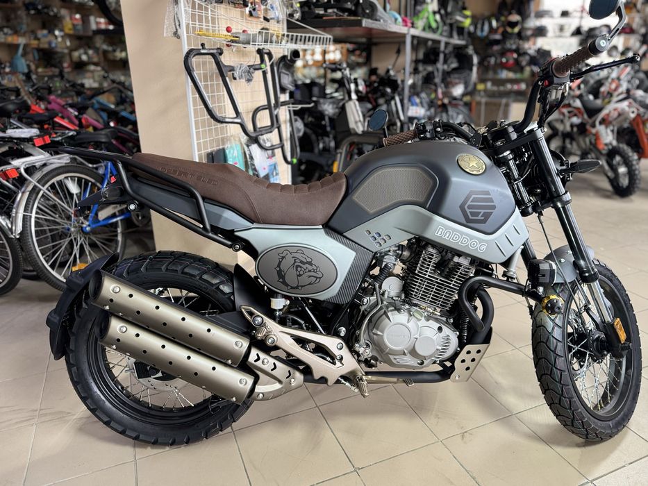 Мотоцикл GEON Baddog, 250 CBB Carb , Доставка.