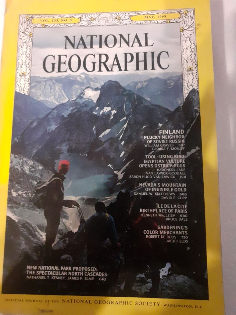 National Geographic rok wydania 1968