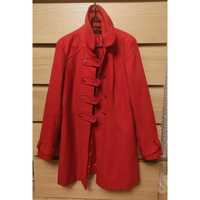 New Look czerwony płaszcz damski XL