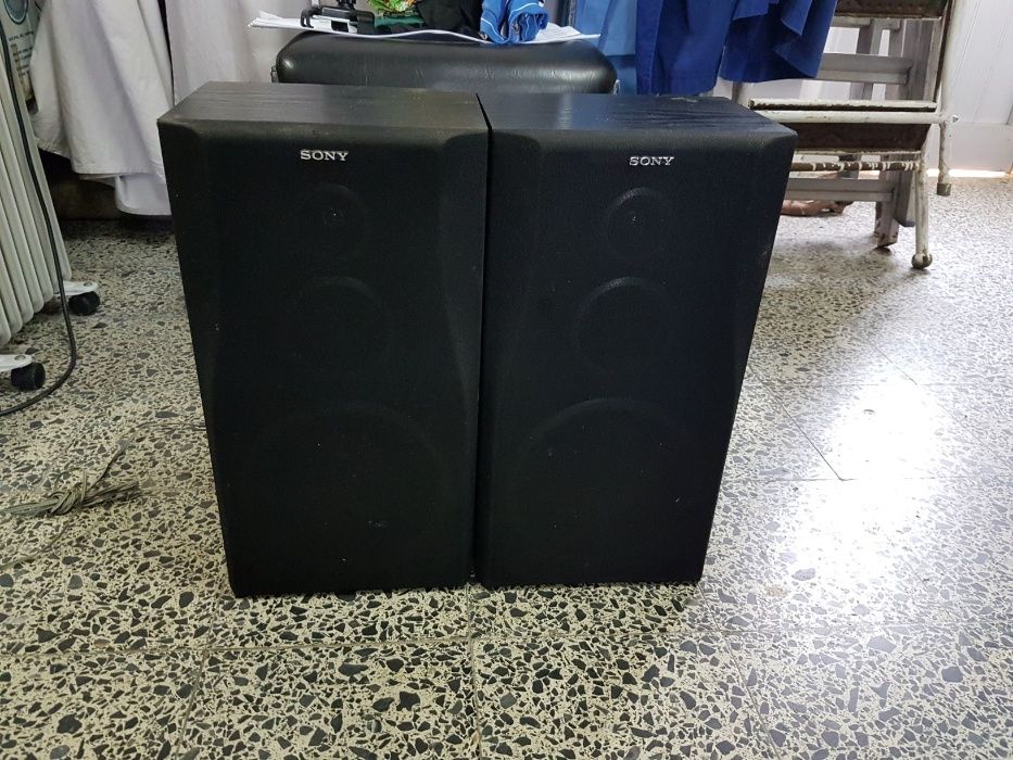 Colunas Sony 3 vias