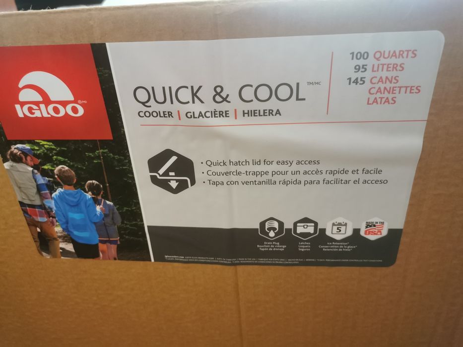 Geleira Igloo Quick and Cool 100