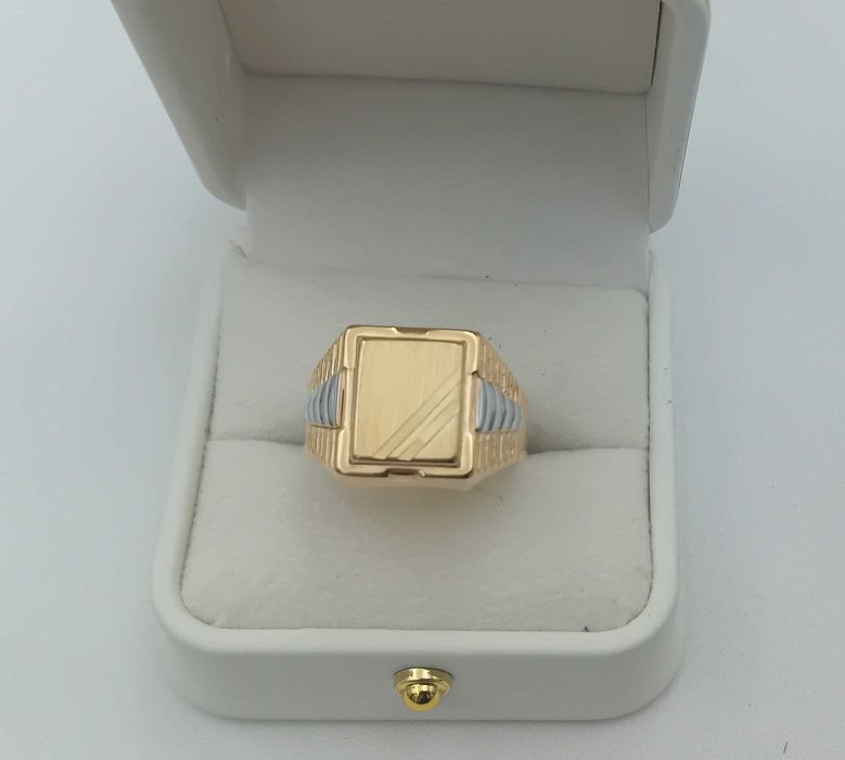 Złoty Pierścień Sygnet rozmiar 28 próba 585 NOWY/Fajne Okazje Radomsko