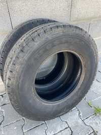 2 pneus Firestone 195 r14c iguais a novos