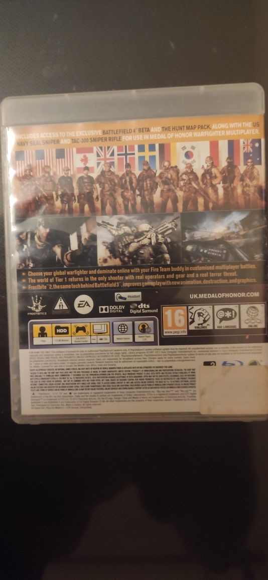 Medal of Honor Warfighter limited edition ps3 PlayStation 3