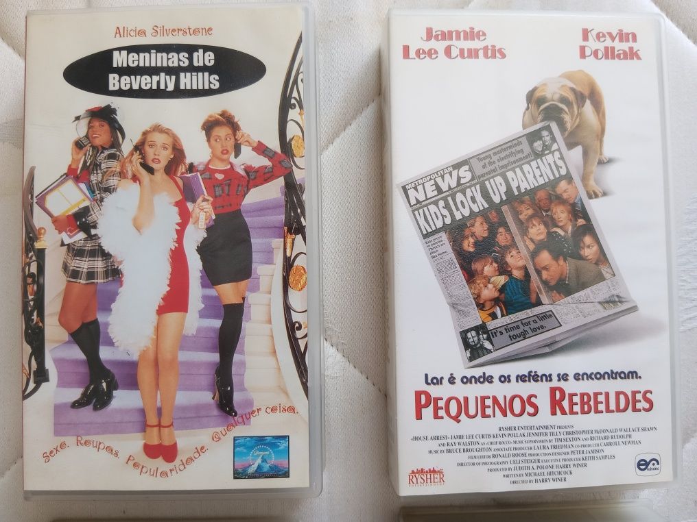 VHS filmes, cada 10€