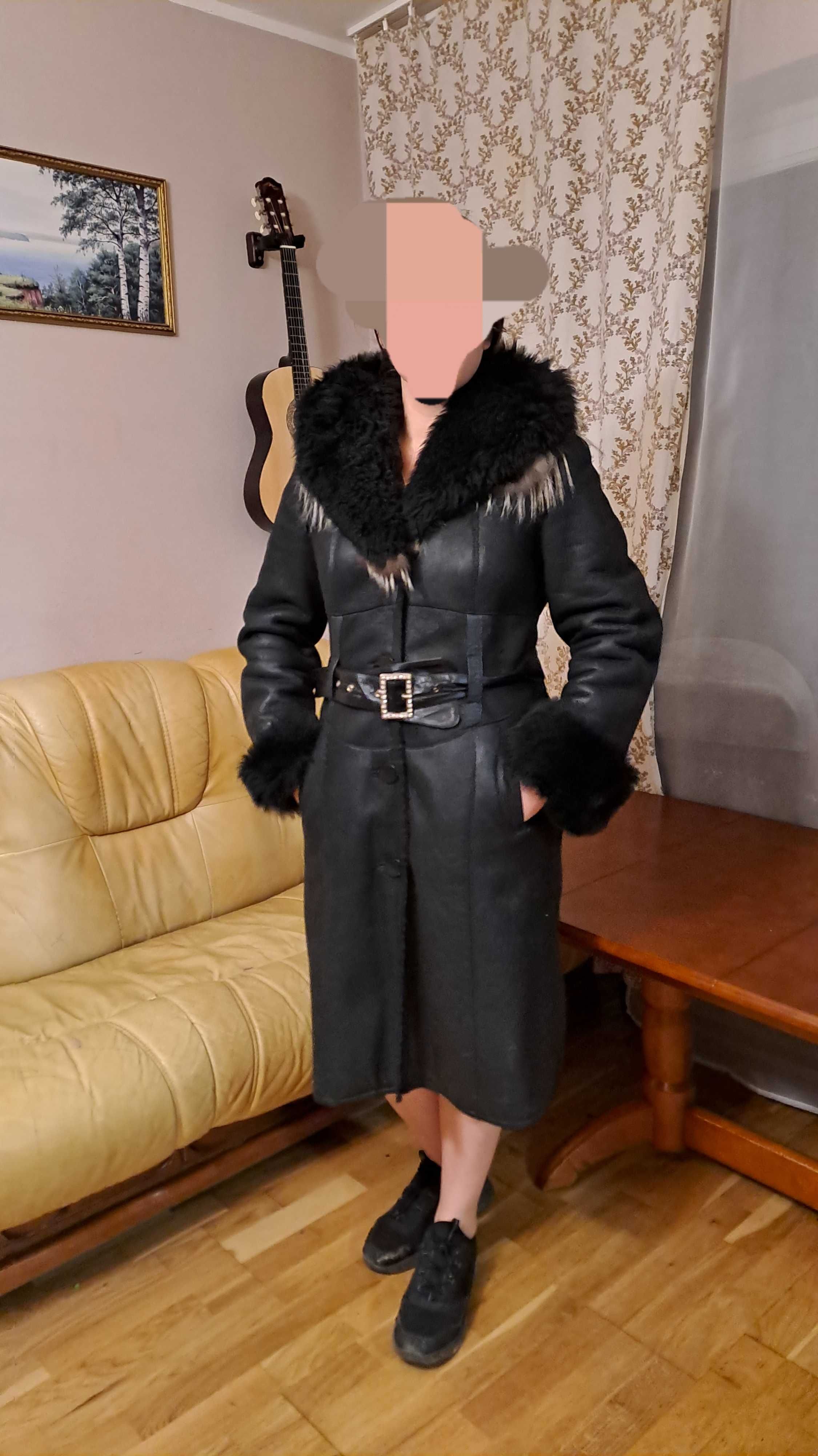Eksluzywny turecki płaszcz skórzany damski ,, MISS COLECTION REISLER"