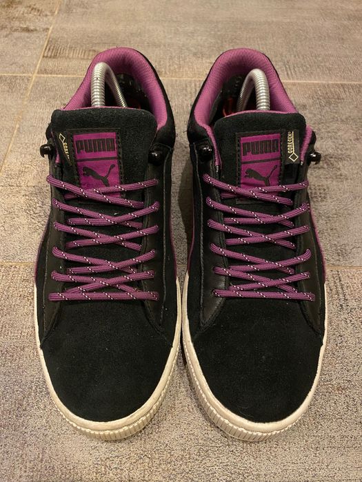 Puma 40 r 26 cm Stepper Gore-Tex sportowe buty adidasy zamszowe czarne