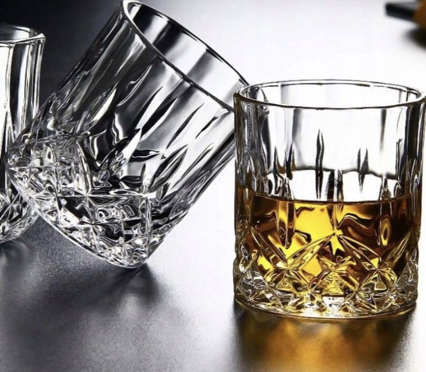 Szklanki do whisky alkoholu 6 szt PREZENT eleganckie