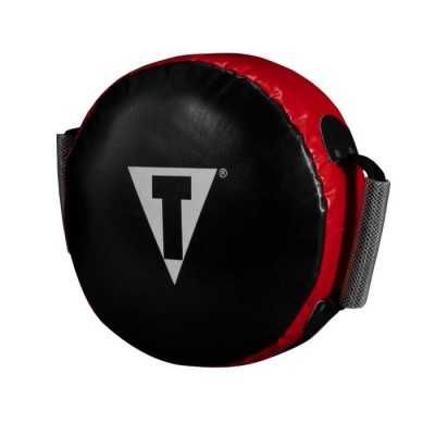 Оригинальная Макивара TITLE Classic Round Punch Shield V2 - Black/Red