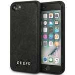 Etui Guess Saffiano Stripe na iPhone 7 / 8 / SE 2020 / SE 2022 - czarn
