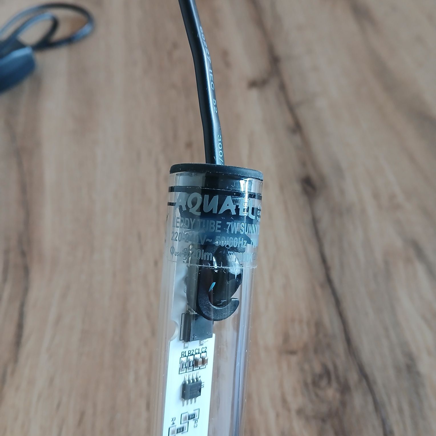Oświetlenie do akwarium aqael 7w sunny D&N 620lm Nowe!