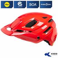 Kask rowerowy KED PECTOR ME-1 Czerwony MTB MIPS "M" (52-58cm)
