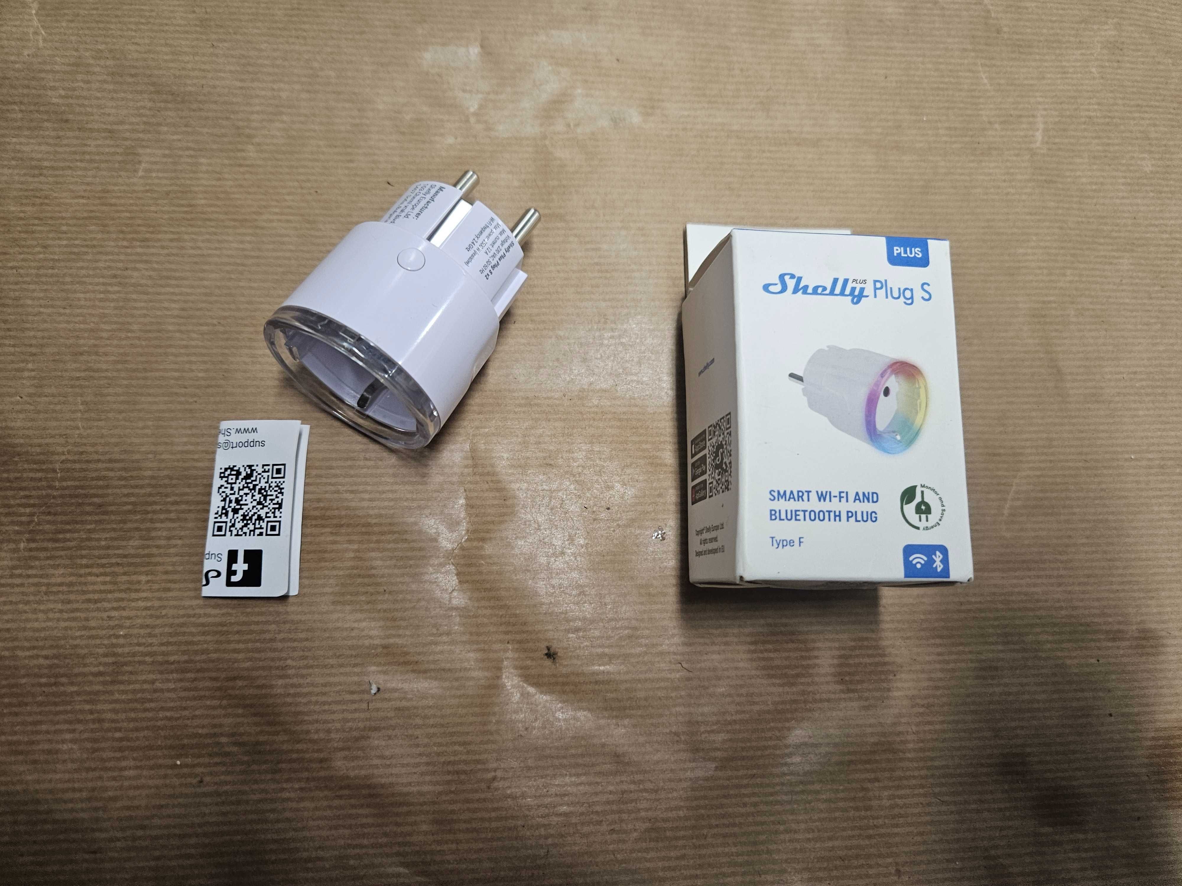 Shelly Plus Plug S – inteligentne gniazdko