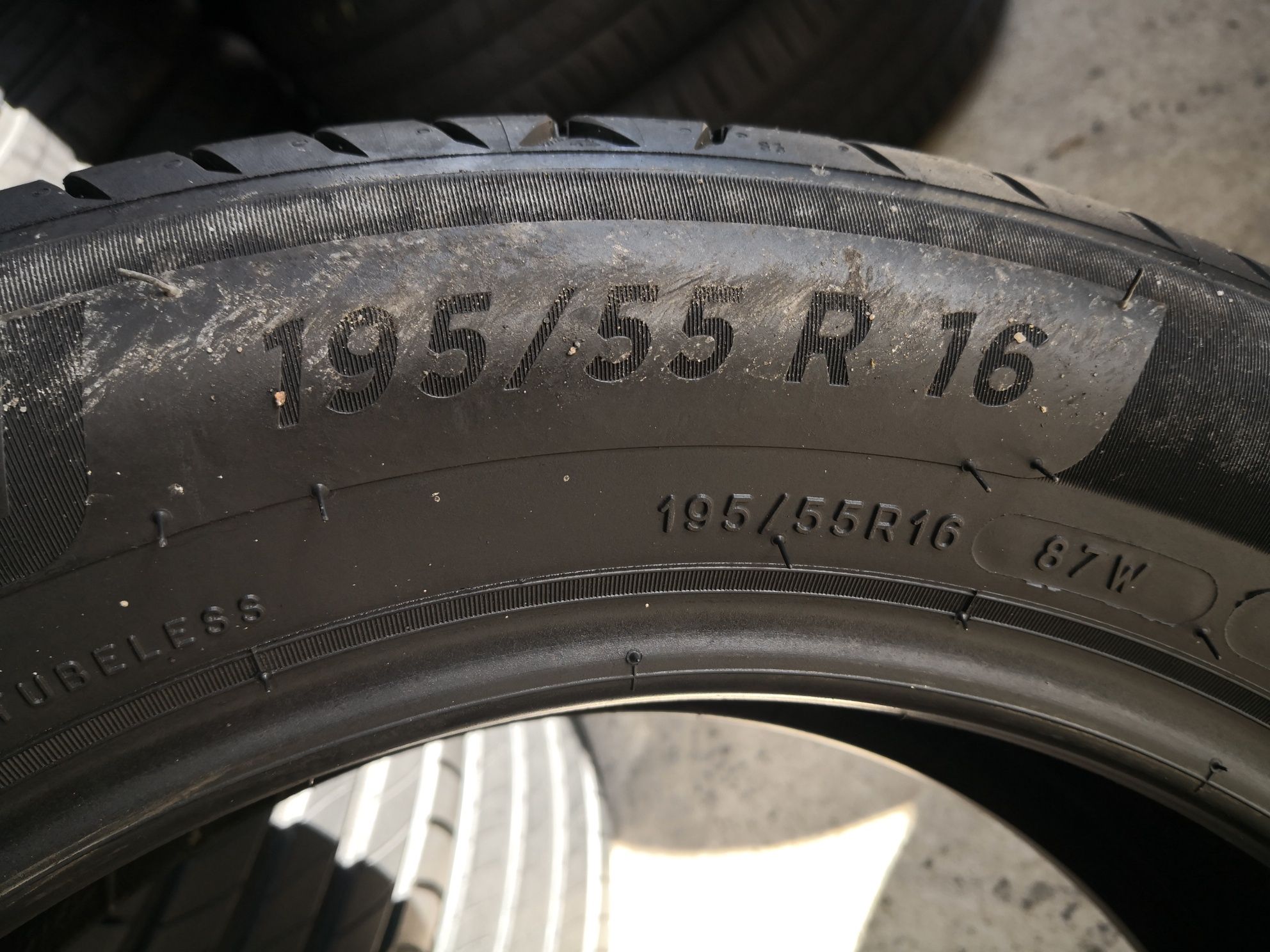 195/55/16 Michelin 2019r jak nowe