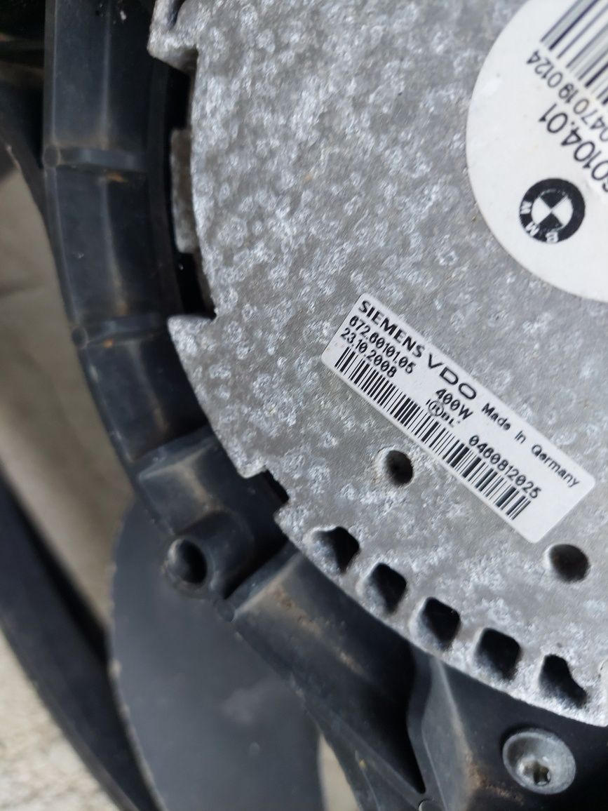 wentylator elektryczny chlodnicy bmw e60 e61 e63 e64